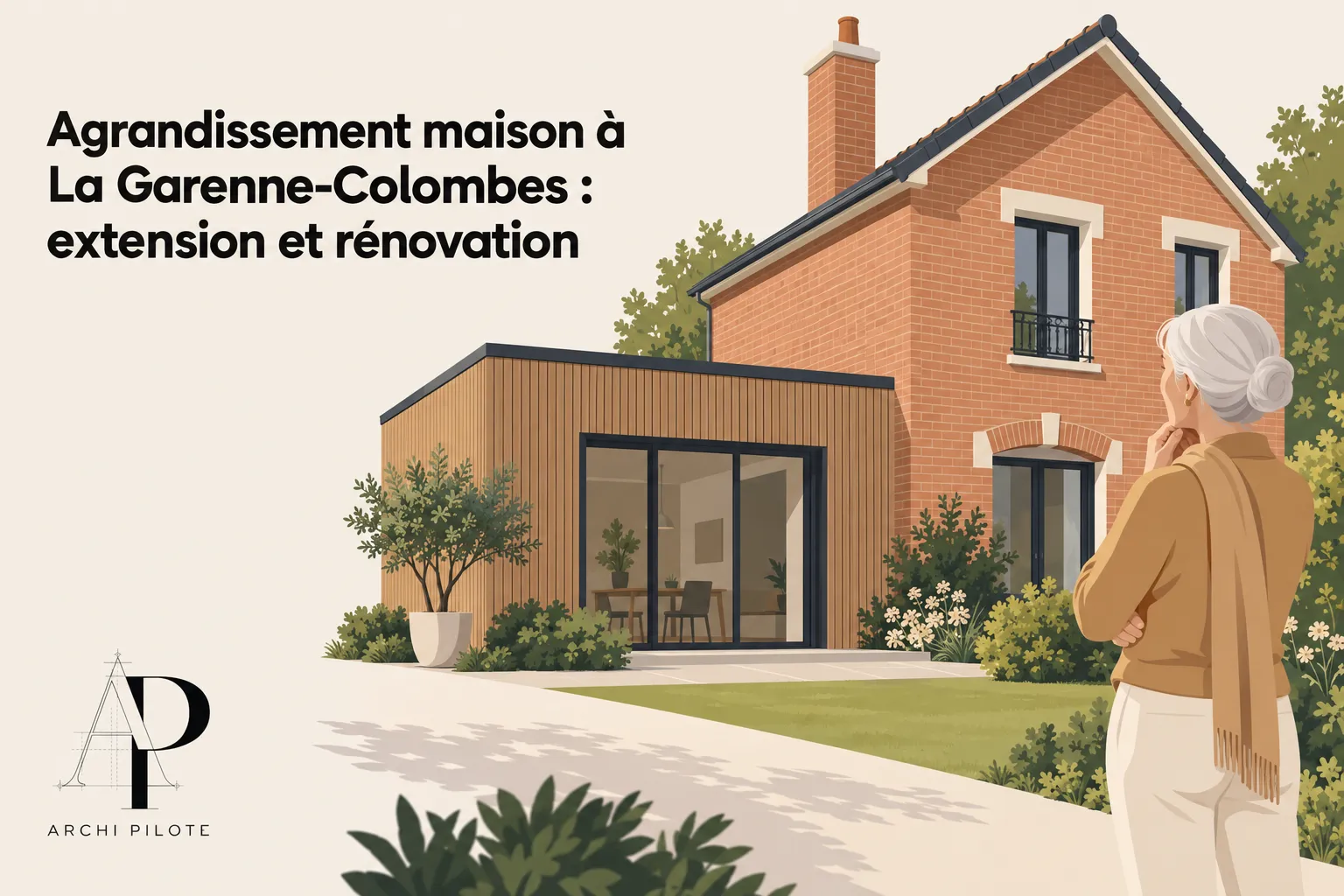 Agrandissement maison à La Garenne-Colombes : extension et rénovation